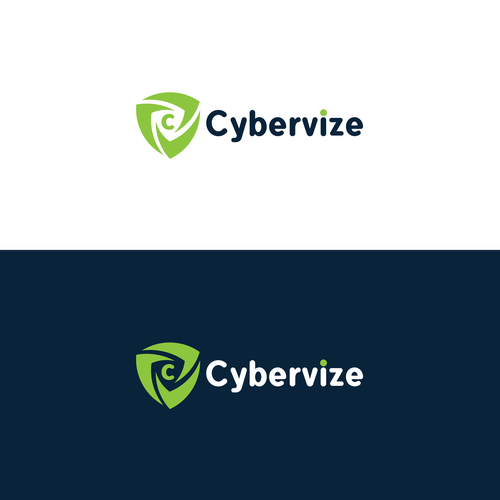 Logo & Style Cybervize Design by 27dezines