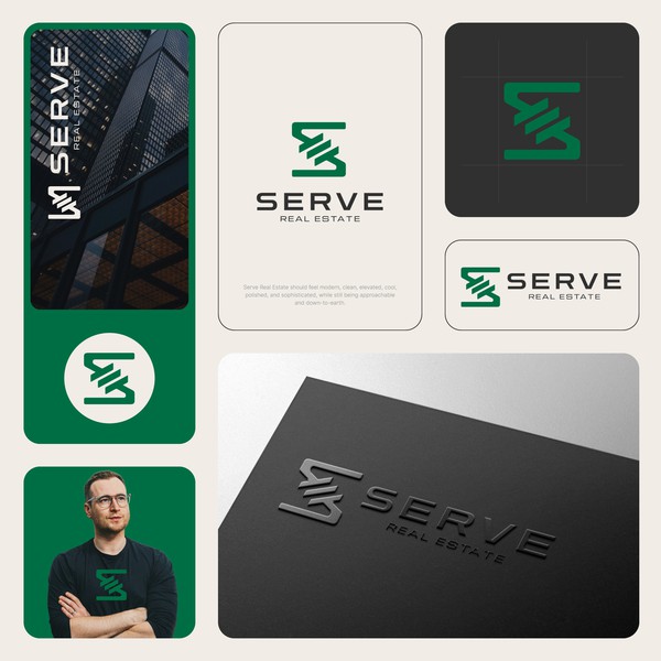 Bold logo for Real Estate Broker Company