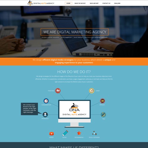 Web page design contest entry by DezignLAB