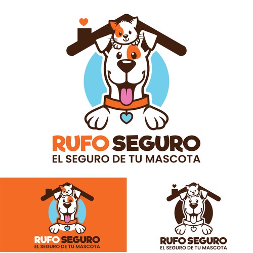 Logo for pet insurance company Design by Ñañel