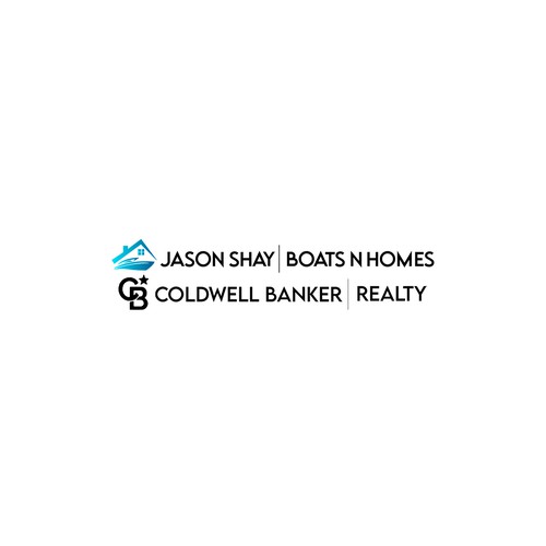 Boats N Homes - Two Careers - Realtor and Fishing Guide Service Design by Koko.Art