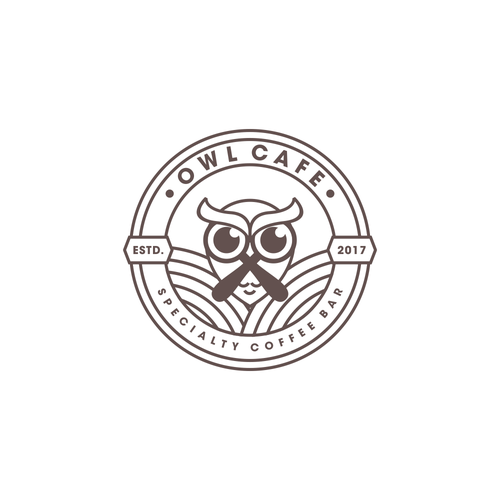a new coffee shop logo design "owl cafe" Diseño de Nandatama ✪