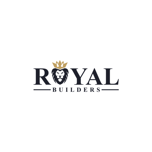 Design a "royal" logo for a new construction company startup. Design by Jeck ID