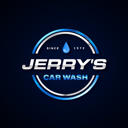 Car Wash Logo Design, something clean, sleek and slightly modern Design by Matt *