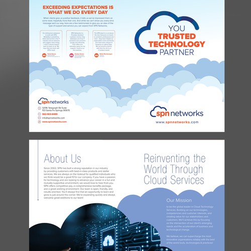 Technology Provider - Company Booklet Brochure Design by Create4Design