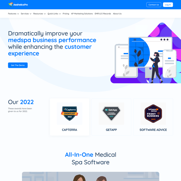 AestheticsPro Redesign