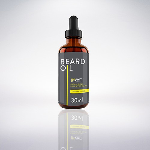 Create a High End Label for an All Natural Beard Oil! Design by gotza