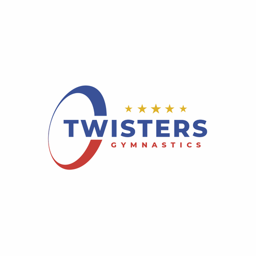 Twister Gymnastics Logo Rebrand - Modern, Exciting, Clean Logo Update for Kids Gymnastics Facility Design by Ok Lis