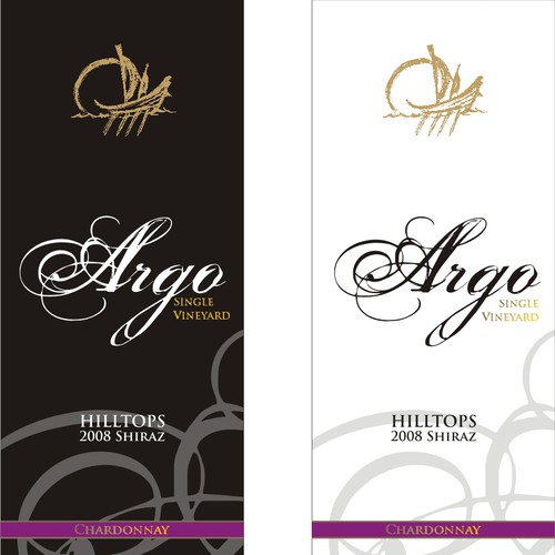 Sophisticated new wine label for premium brand Design by dgandolfo