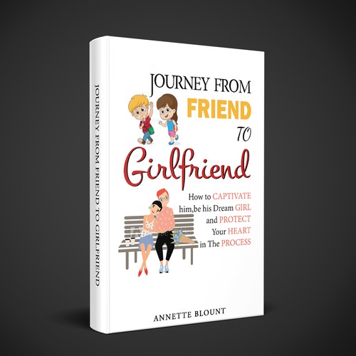 Design di Design a book cover that is fun and playful to help single women experience love beyond friendship di Lans Flare