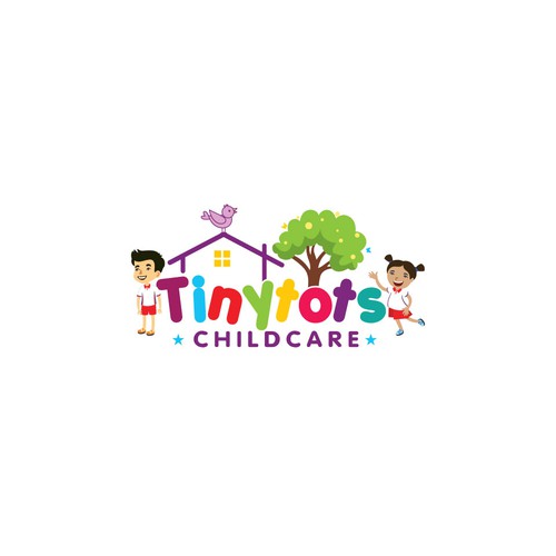 Colorful and playful logo for my in-home daycare. I would like to see kids playing and learning . I have kids 6 month up Design by creative_think