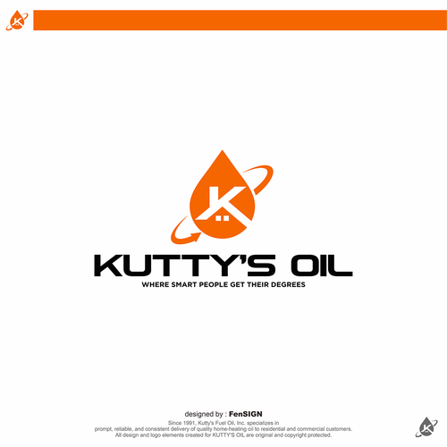 Design a Classic Logo for a Heating Oil Delivery Business Design by FenSign