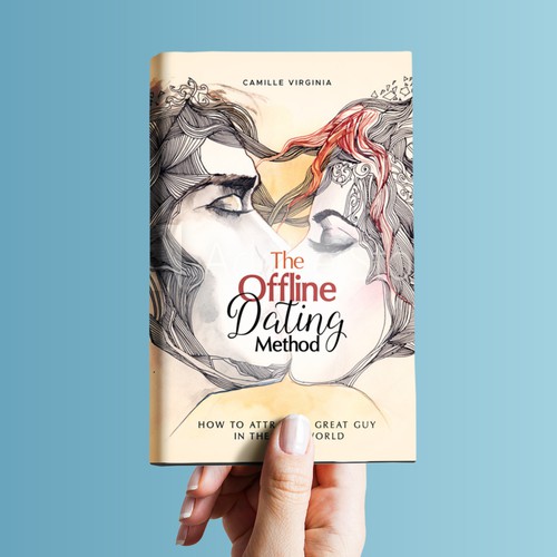 Design di Book Cover for The Offline Dating Method Needed di Nadun Prabodana