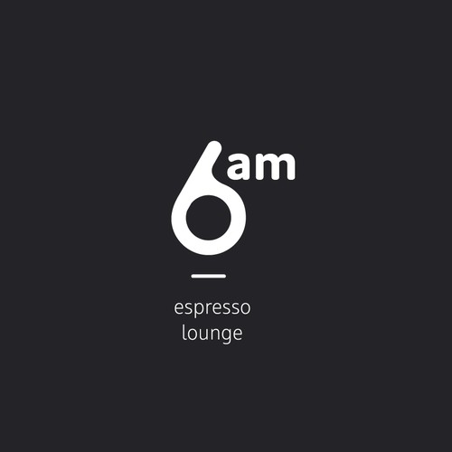 Design an enticing logo for 6 A.M. Espresso Lounge Design by Corals