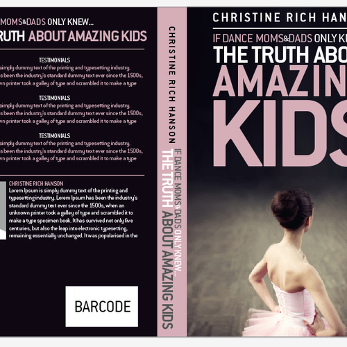 Design di book cover for "The Truth About Amazing Kids     If Moms & Dads Only Knew..." di dejan.koki