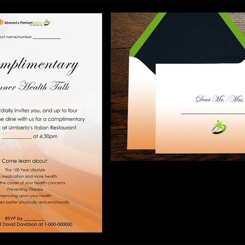 Advanced Holistic Healthcare needs a new card or invitation Design von minolyn