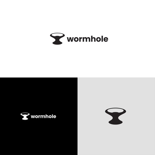 Wormhole Protocol Logo Design-ontwerp door wielliam