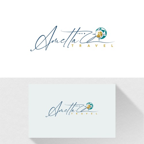 Travel agency logo specializing in cruising Diseño de AMGRAPHICS22