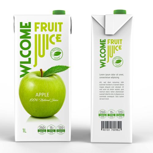 Fruit Juice Packaging Design by GARDOUM