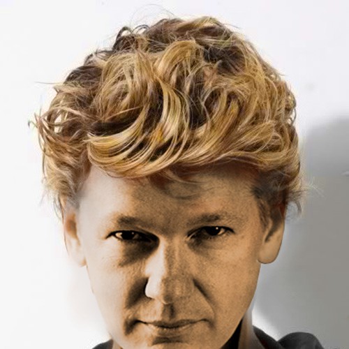 Design the next great hair style for Julian Assange (Wikileaks) Design by ArtDsg