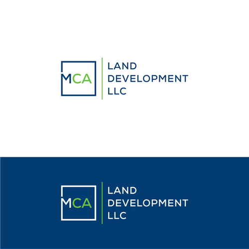 Design a simple modern logo for land development business. Design by DistArt