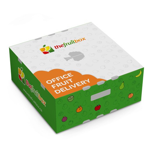 Professional Design for Cardboard Fruit Box Packaging Design by DesignSBS