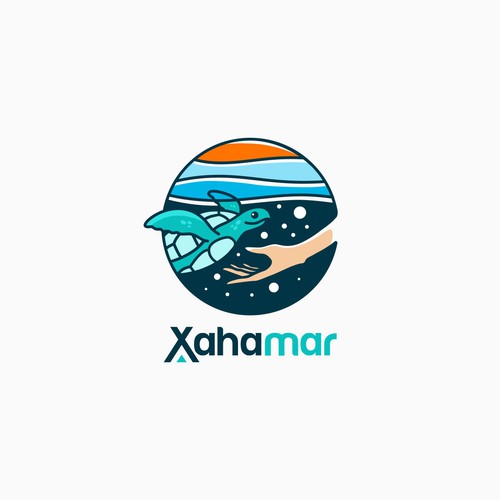 Logo para ecoturismo xahamar. liberación de tortugas marinas |concursos de  Logotipos | 99designs