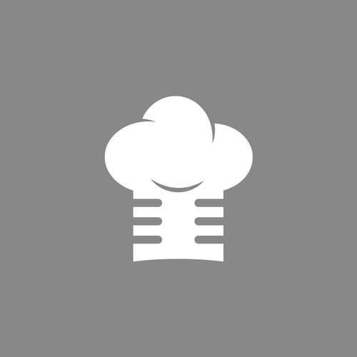 "CHEF": Food & Cooking Social Media Logo Design by Ponteresandco