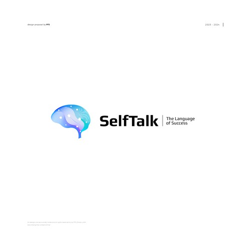 Self Talk, The language of Success - Logo Tournament Design by FF3 ˢᵗᵘᵈⁱᵒ