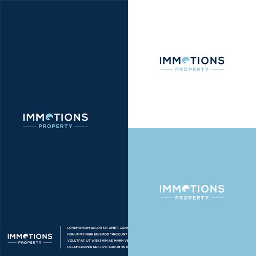 Logo IMMOTIONS PROPERTY Design by creativziner