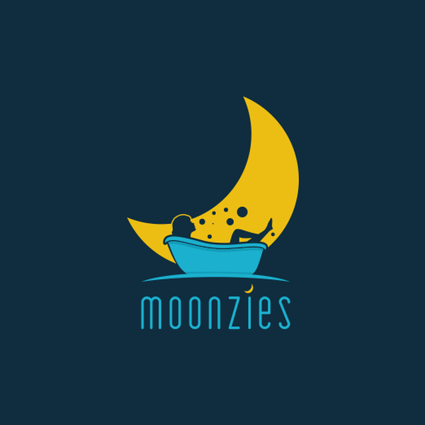 Design by Art-is-me™ titled "Fun But profesional logo for Moonzies"