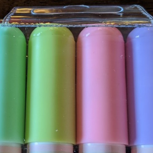 Pastel liquid chalk markers barrel design, Product packaging contest