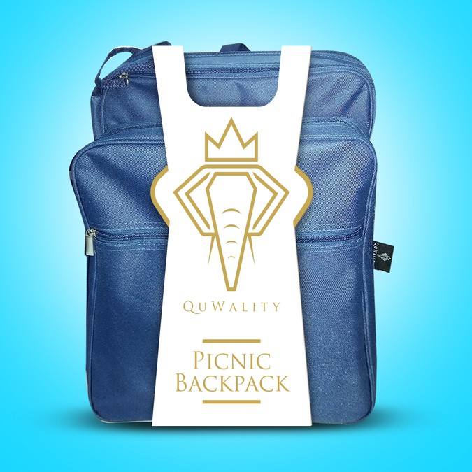 The Most Amazon Picnic Backpack Packaging You'll Ever See Product packaging contest