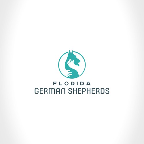 German Shepherd Logo Design by funkyleviz