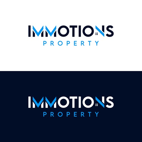 Logo IMMOTIONS PROPERTY Design by Md. Faruk ✅