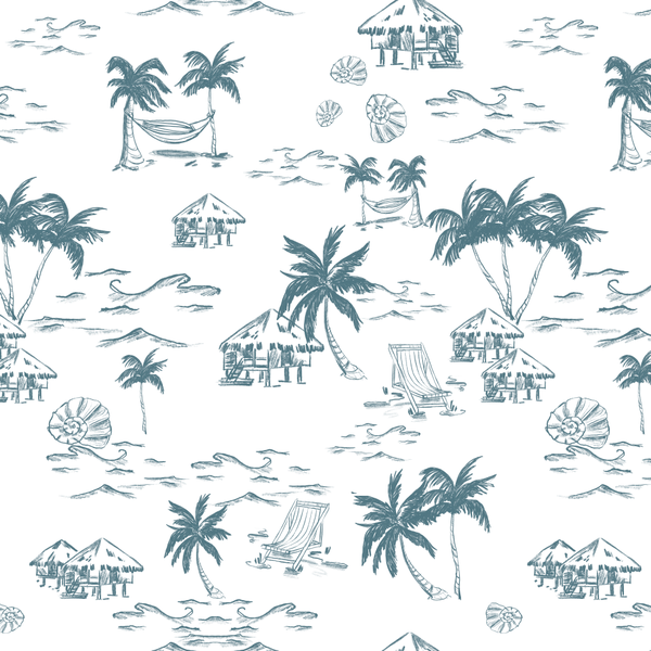 Tropical seamless pattern for upcoming Swimwear Brand