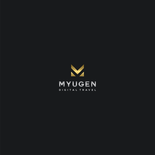 Design by adzkia84 titled "Create a perfect logo for a travel agency (myugen)"