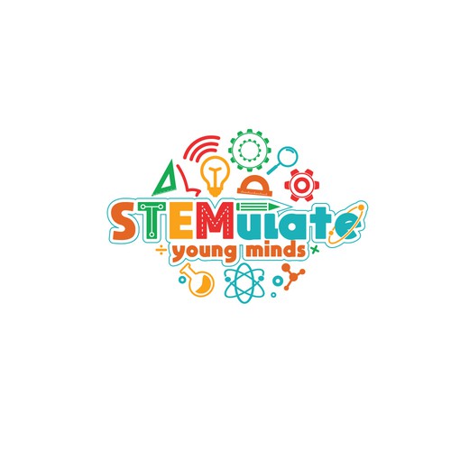 STEM Logo Design Diseño de Fast Studio⚡