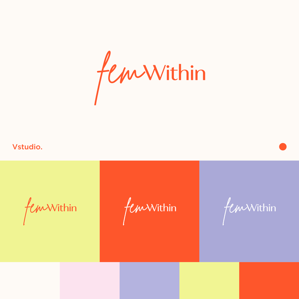 Clean Minimal Brand Design For Female Health Coaching Brand