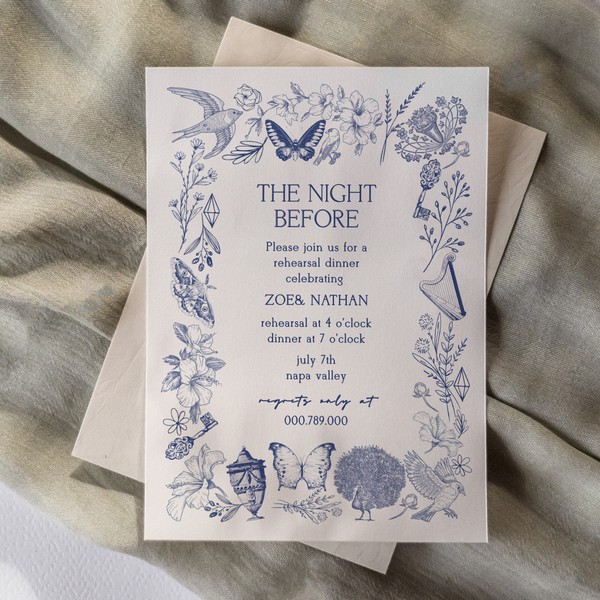 Rehearsal Dinner Invitation