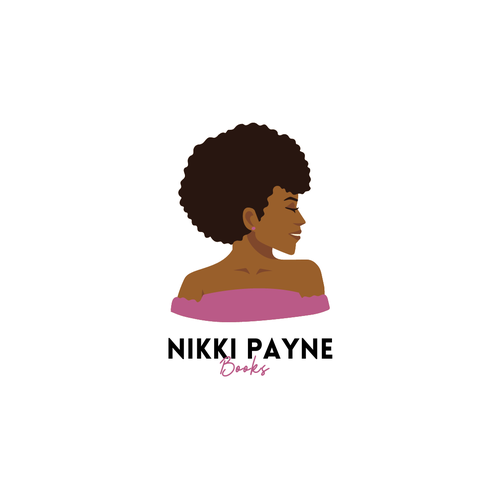 Romance author logo Design by Neza Design studio