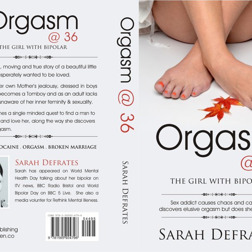 Autobiography needs a creative book cover design  Design by Irexz !!