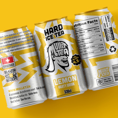 Hard Ice tea Can Design - Be Fun ! Design by Detsx Studio