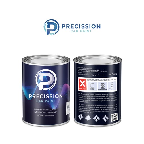 Design Label for Professional Automotive Refinish Products por creationMB