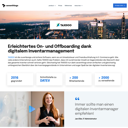 Web page design contest entry by mulciber