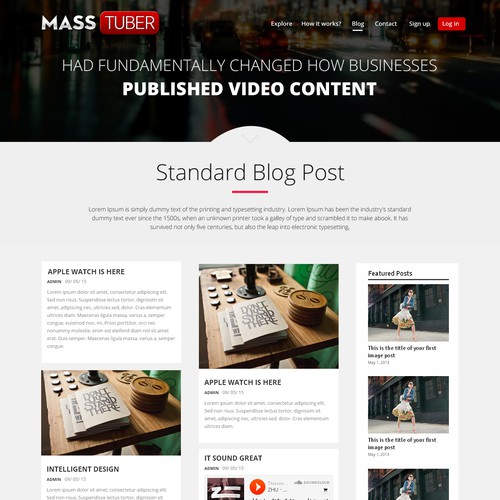 Web page design contest entry by mkswebtech