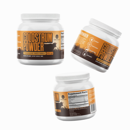 Design di Re-design Supplement Label to capture Amazon shopper attention & boost CTR - Colostrum Powder di Dem Ro