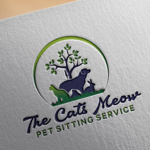 Pet sitter logo needed for a new Silicone Valley business Design by LOGOMAN*