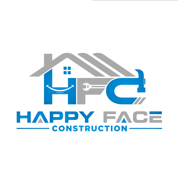 Design by Oentong_Soeropati titled "logo concept for Happy Face Construction"
