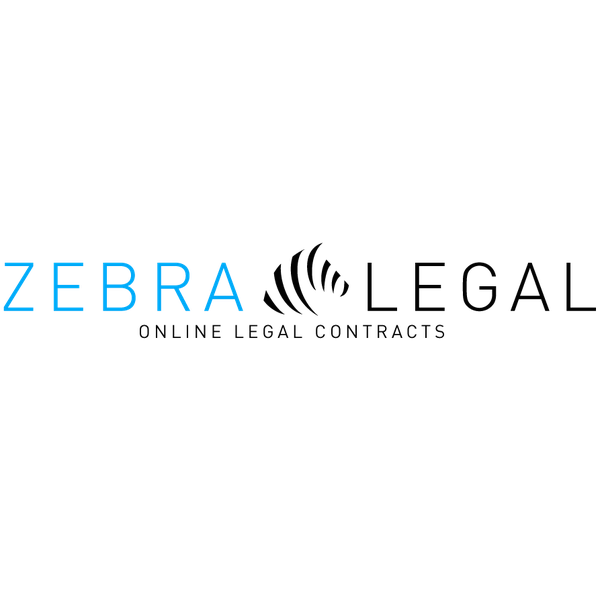 Create a simple, modern logo for zebralegal